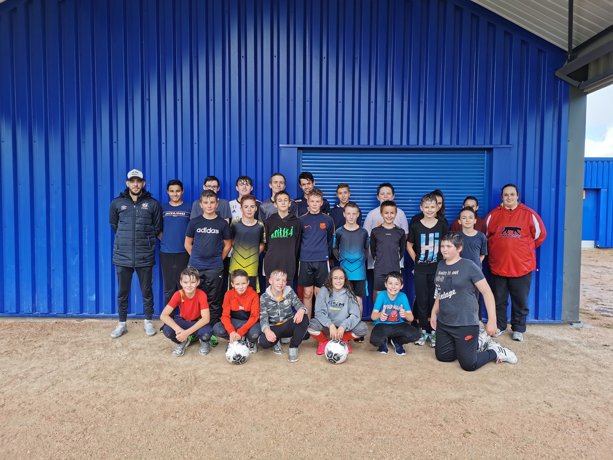 Sélections pour la classe football Jeanne d'Arc Saint Eloy les Mines